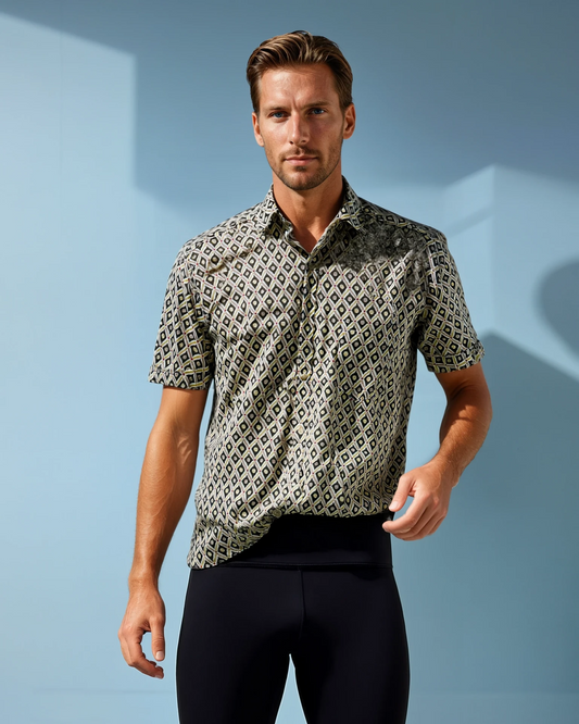 Short Sleeve Cotton Shirt
